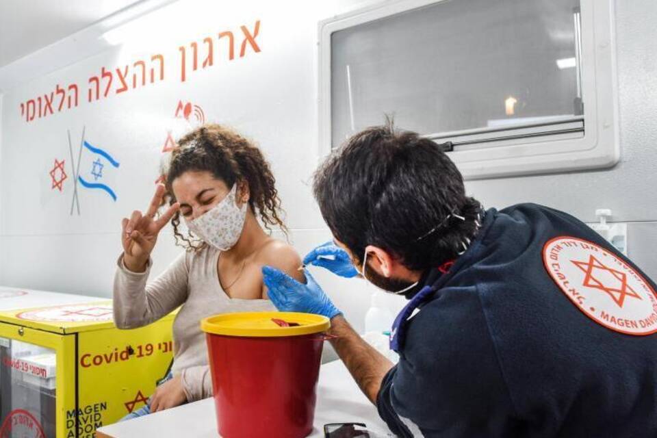 Impfen in Israel