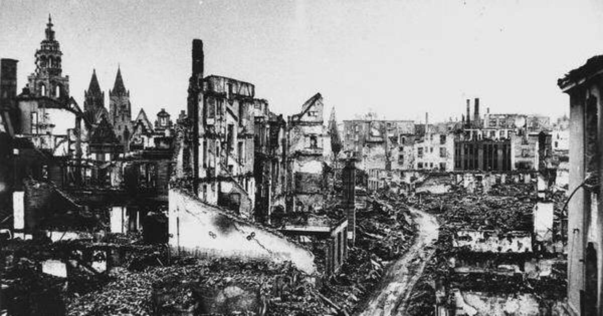 Bombenangriff 1944 Für 37 Minuten stand in Heilbronn die