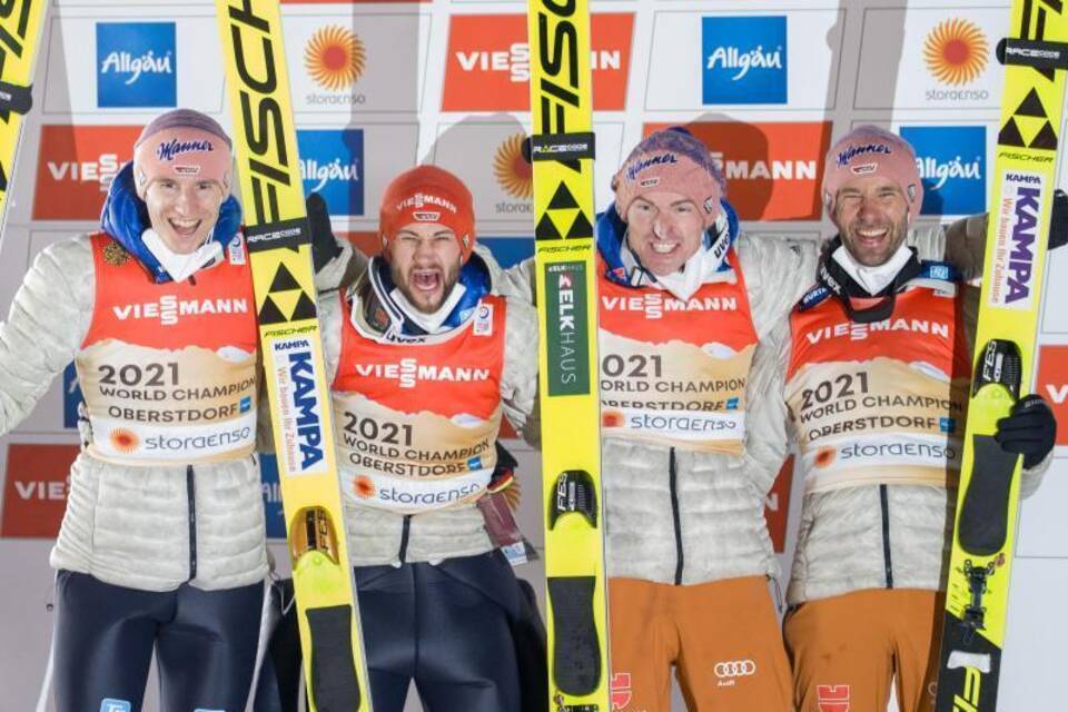 Die deutschen Skispringer Die deutschen Skispringer