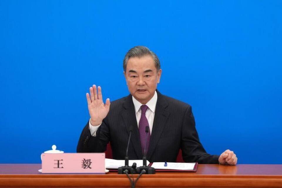 Außenminister Wang Yi Außenminister Wang Yi