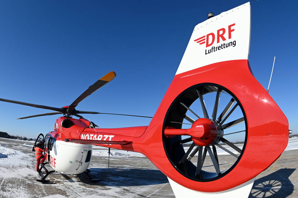 drf luftrettung notarzt helikopter neutrale
