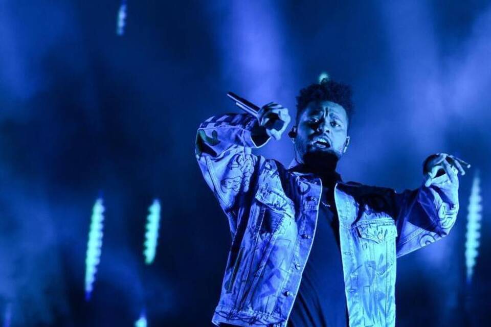 Rapper The Weeknd