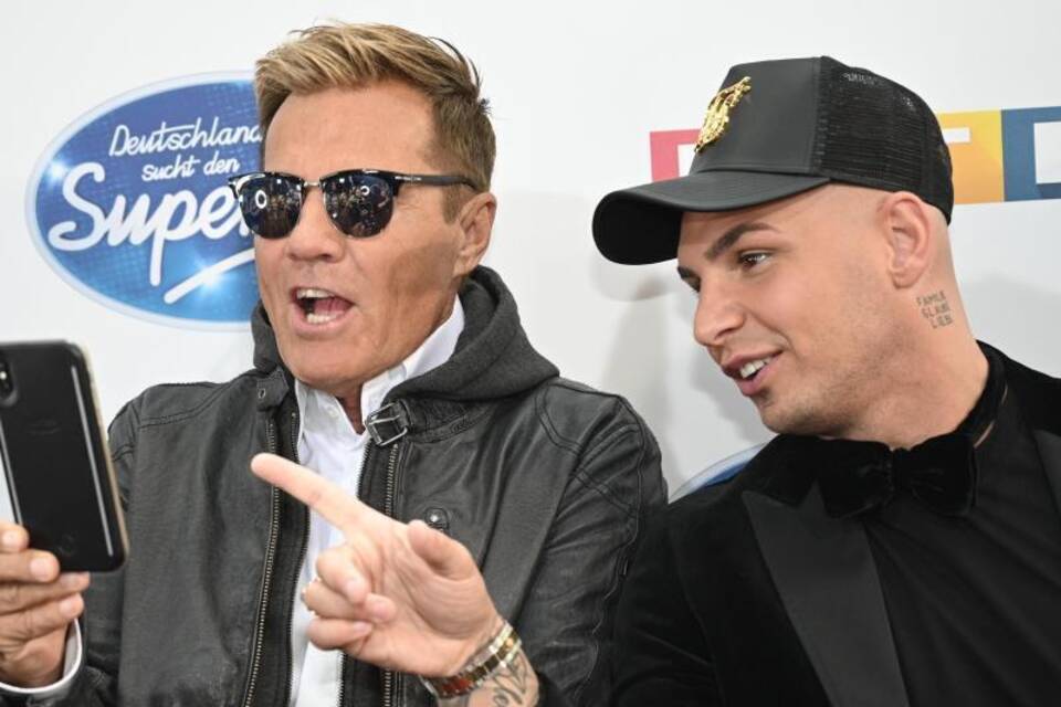 Dieter Bohlen und Pietro Lombardi Dieter Bohlen und Pietro Lombardi