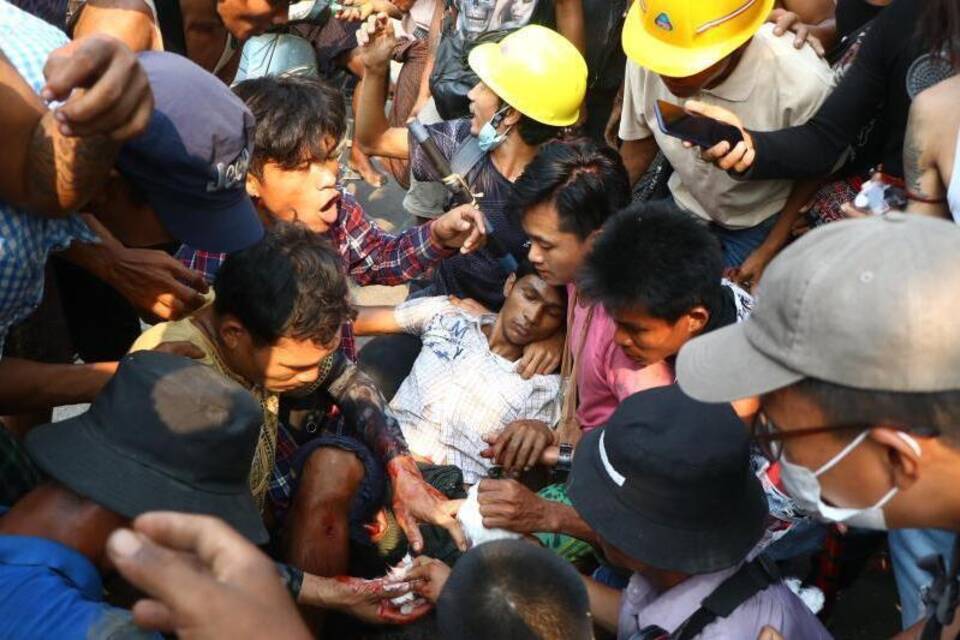 Nach dem Militärputsch in Myanmar Nach dem Militärputsch in Myanmar
