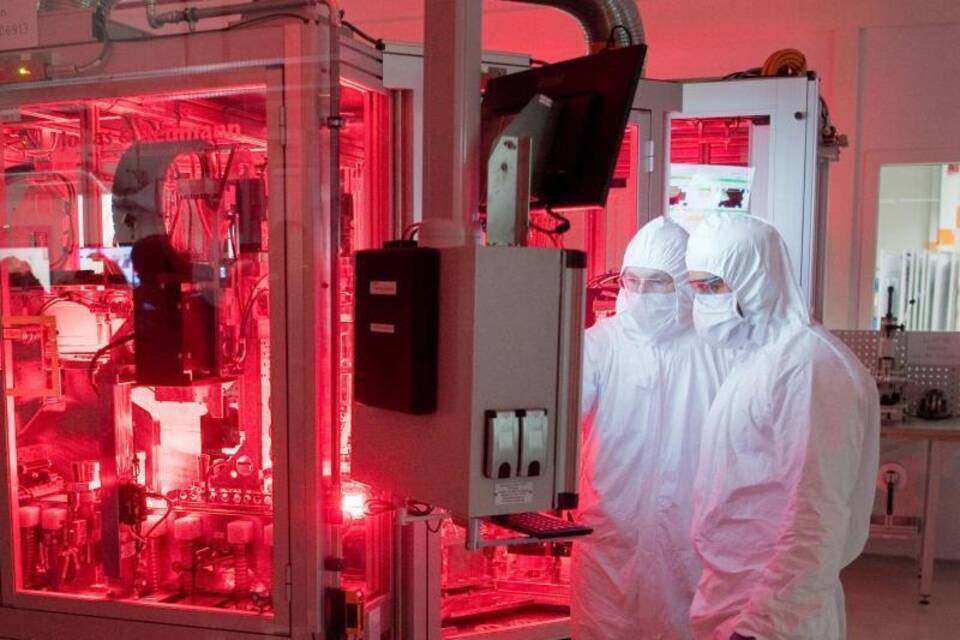 Produktion von Batteriezellen bei VW Produktion von Batteriezellen bei VW