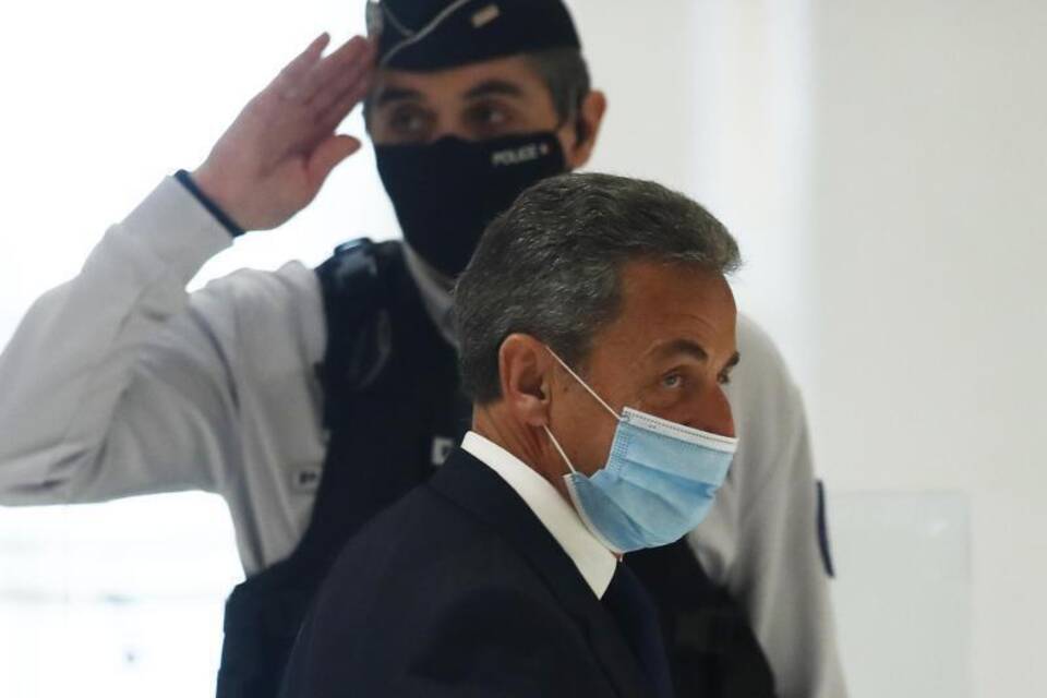 Prozess gegen französischen Ex-Präsidenten Sarkozy Prozess gegen französischen Ex-Präsidenten Sarkozy