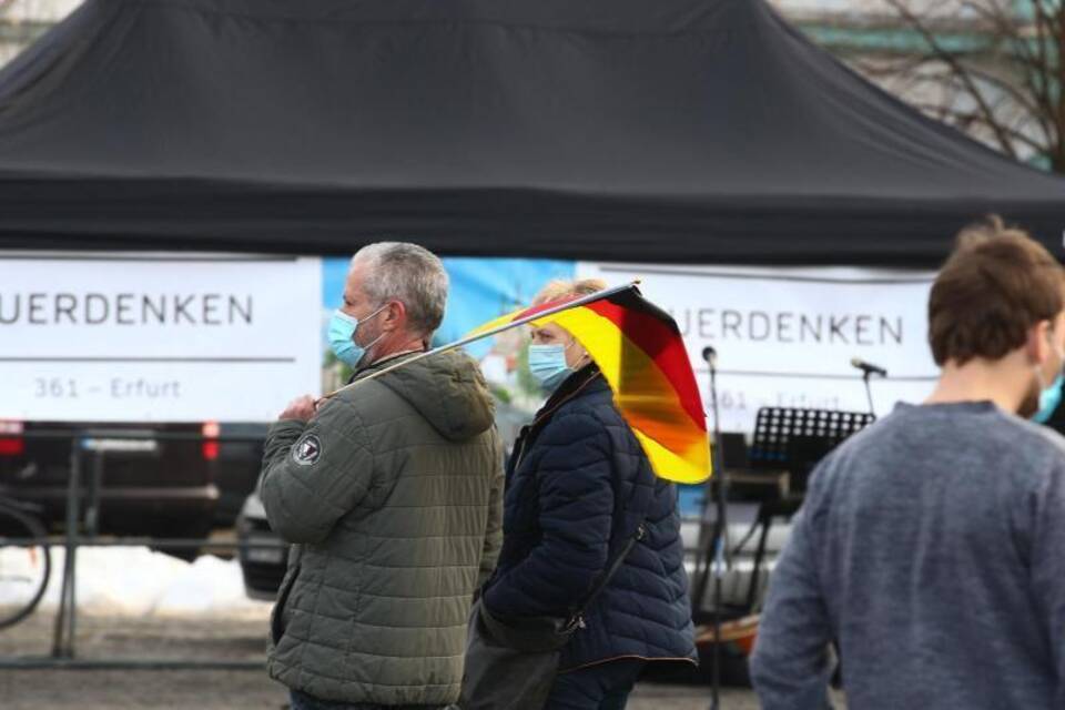 Demonstration gegen Corona-Maßnahmen