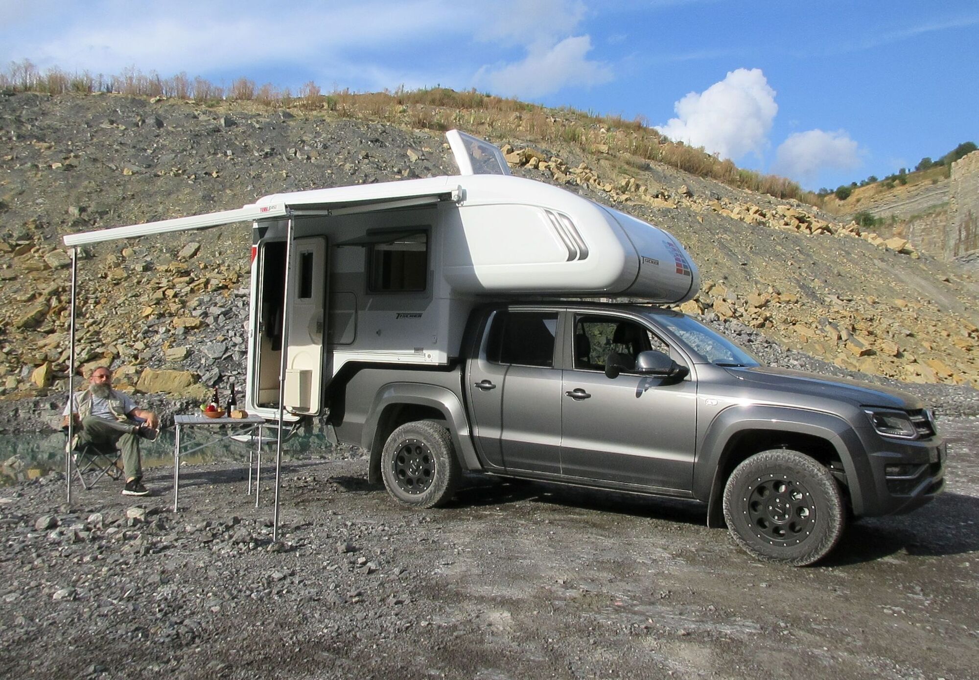 Rnz Autotest Der Volkswagen Amarok V6 Mit Absetzkabine Mobilitat Rnz