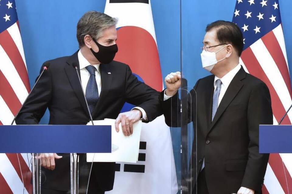 Außenminister der USA besucht Südkorea