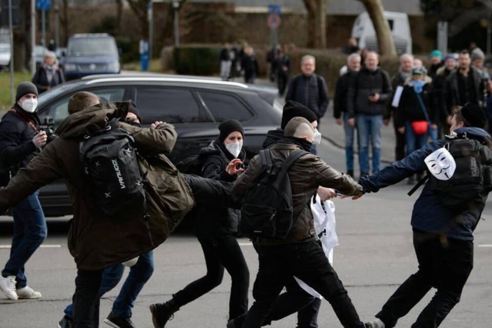 Demonstration in Kassel