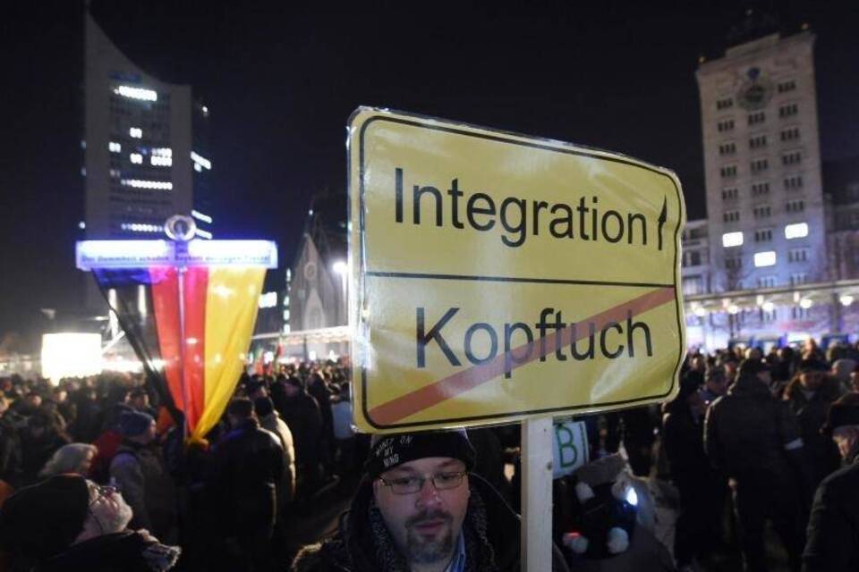 Demonstration in Leipzig Demonstration in Leipzig