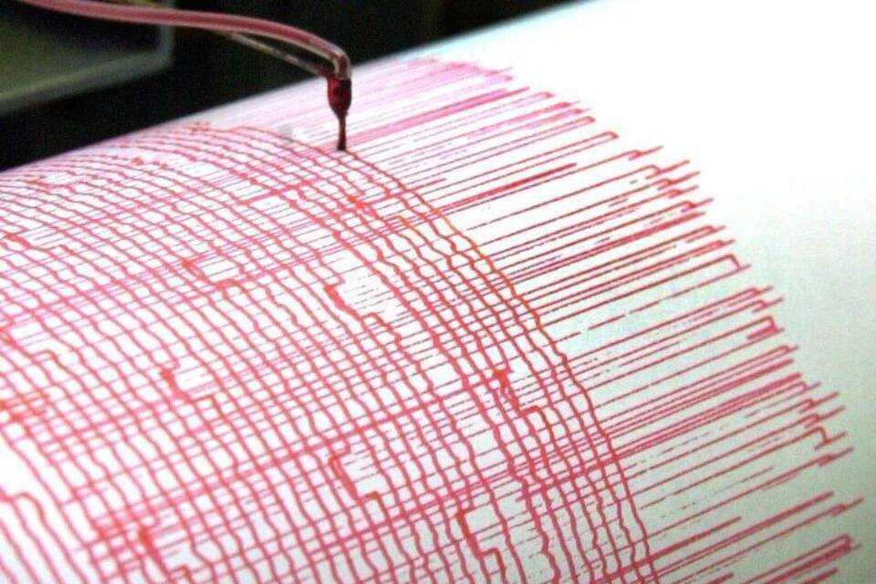 Ein Seismograph