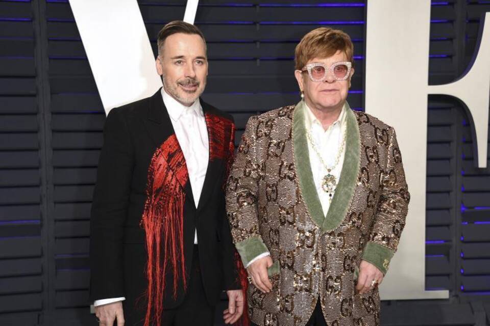 Elton John und David Furnish