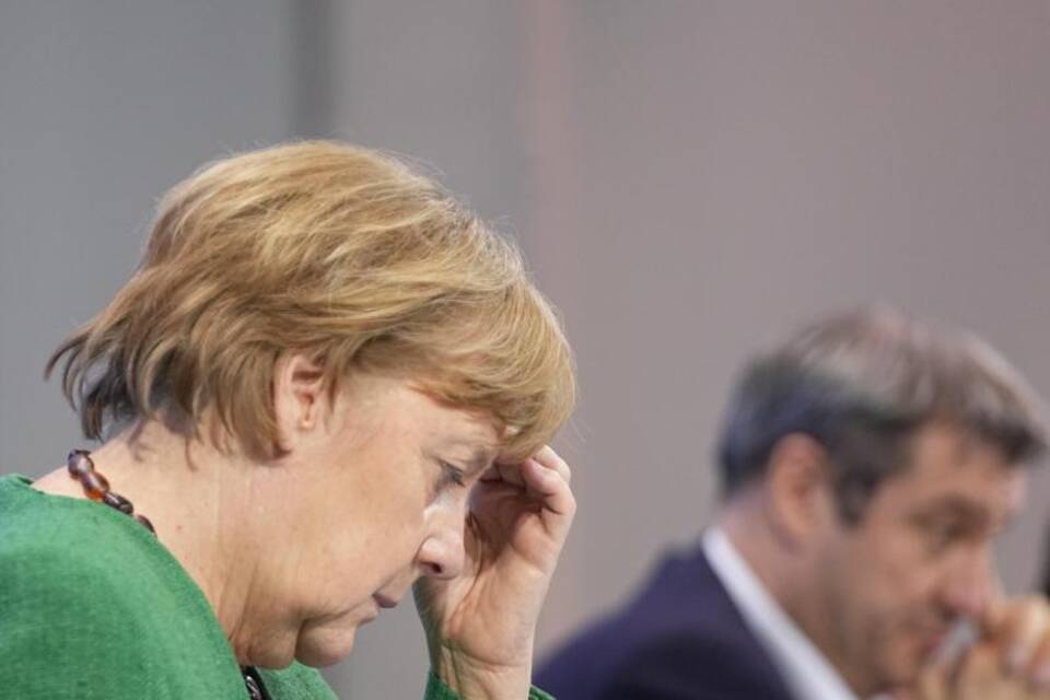 Merkel und Söder Merkel und Söder