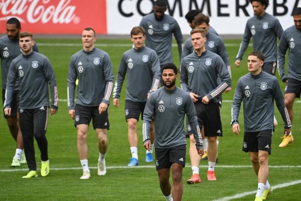 Training Fußball-Nationalmannschaft