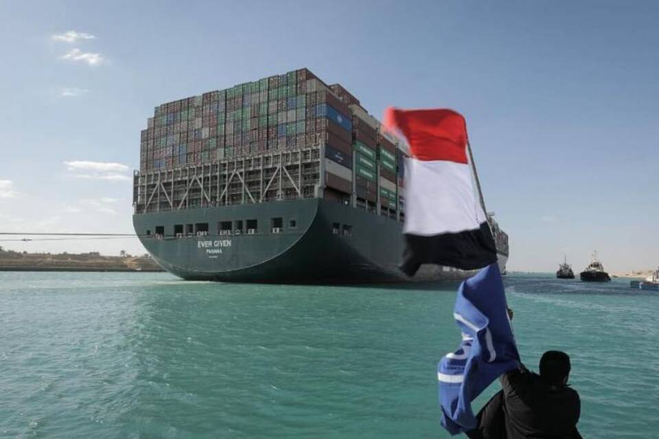Suezkanal wieder frei