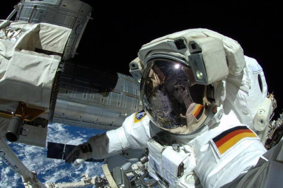 Deutscher Astronaut Alexander Gerst