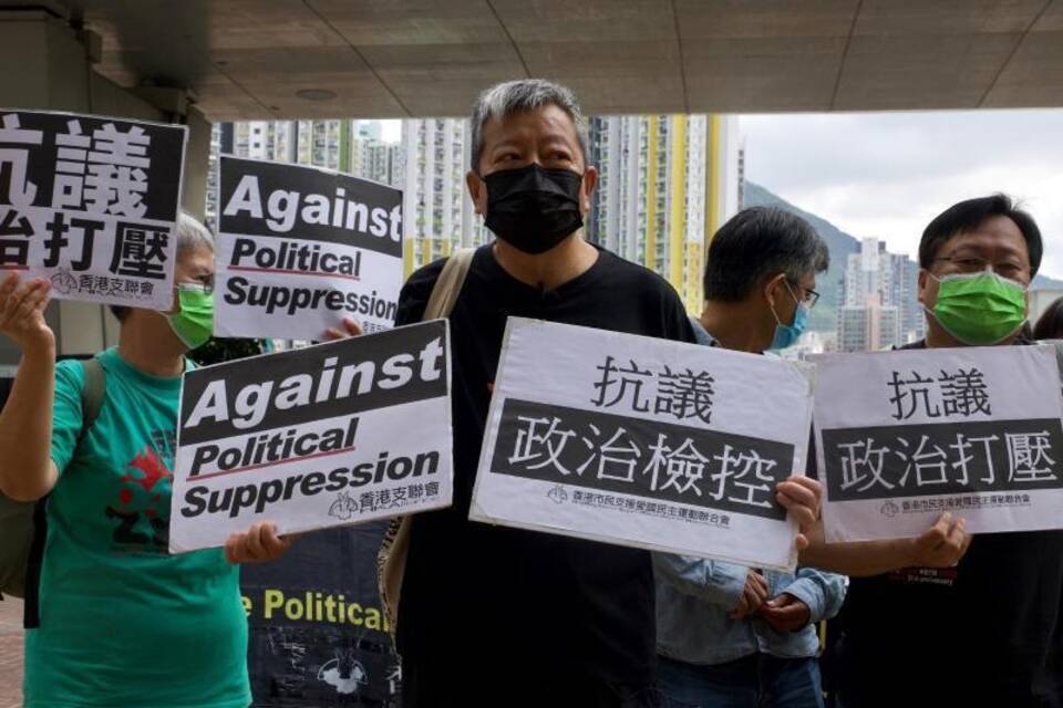 Hongkonger Aktivisten