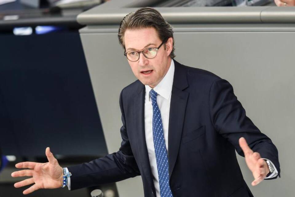 Bundesverkehrsminister Scheuer Bundesverkehrsminister Scheuer