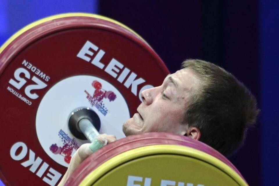 Gewichtheber Jon Luke Mau Gewichtheber Jon Luke Mau