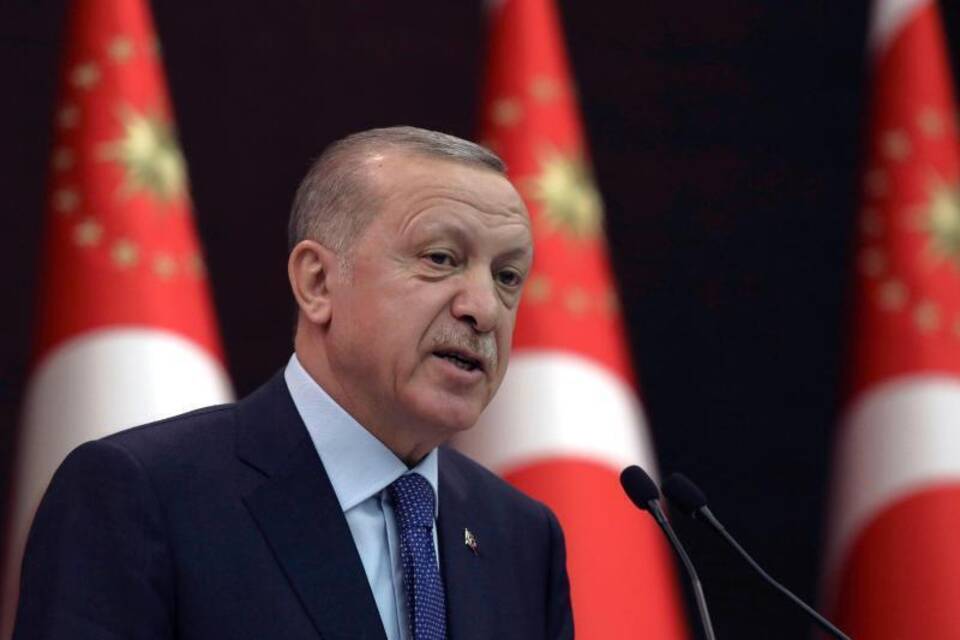 Türkischer Präsident Erdogan Türkischer Präsident Erdogan