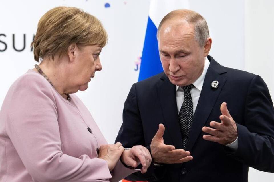 Merkel und Putin