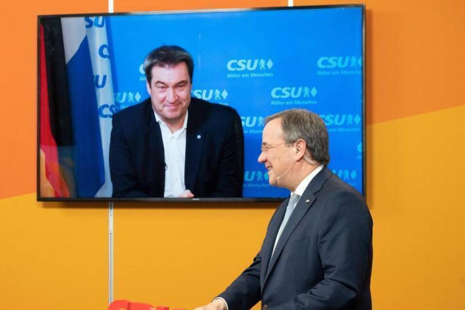 Laschet und Söder Laschet und Söder