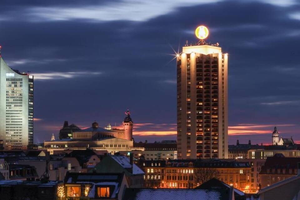Leipzigs Innenstadt