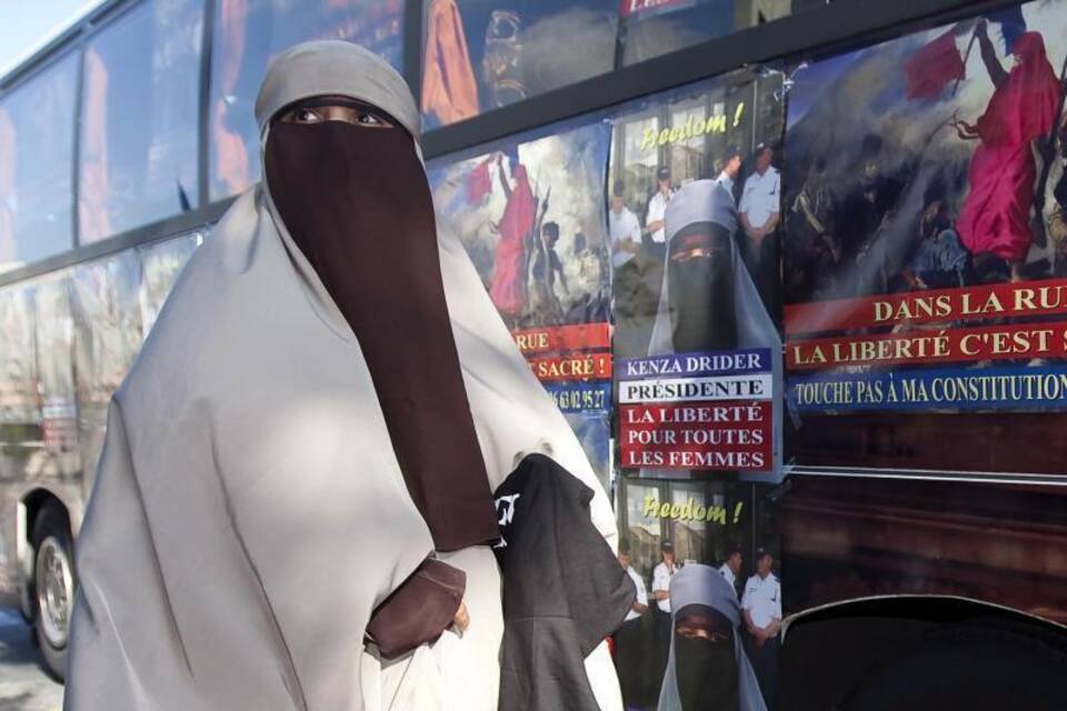 Burkaverbot in Frankreich
