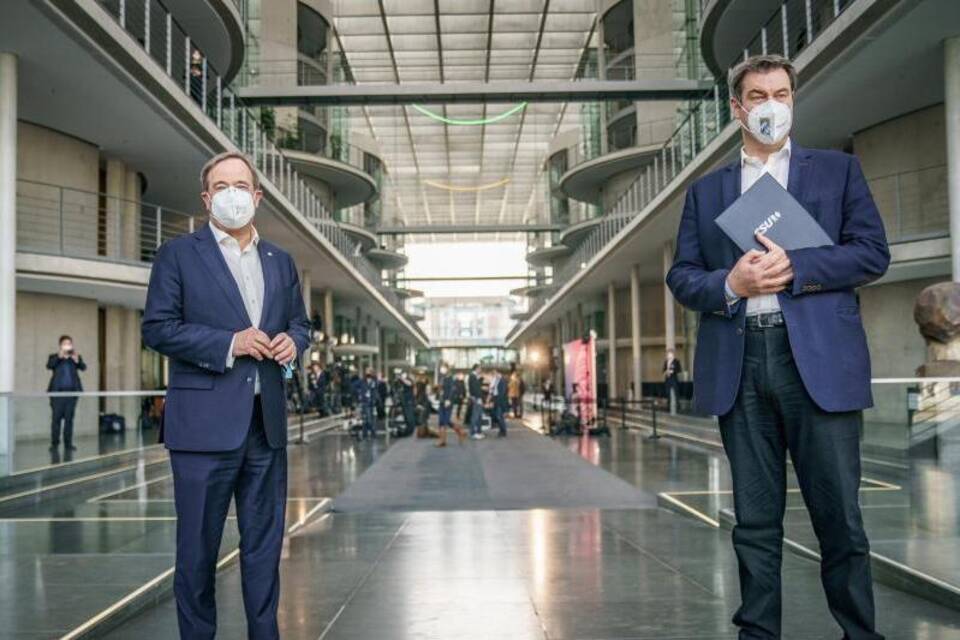 Laschet und Söder Laschet und Söder