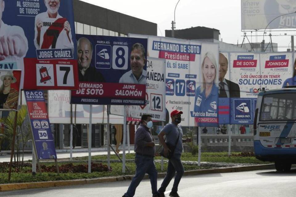 Präsidentenwahl in Peru Präsidentenwahl in Peru