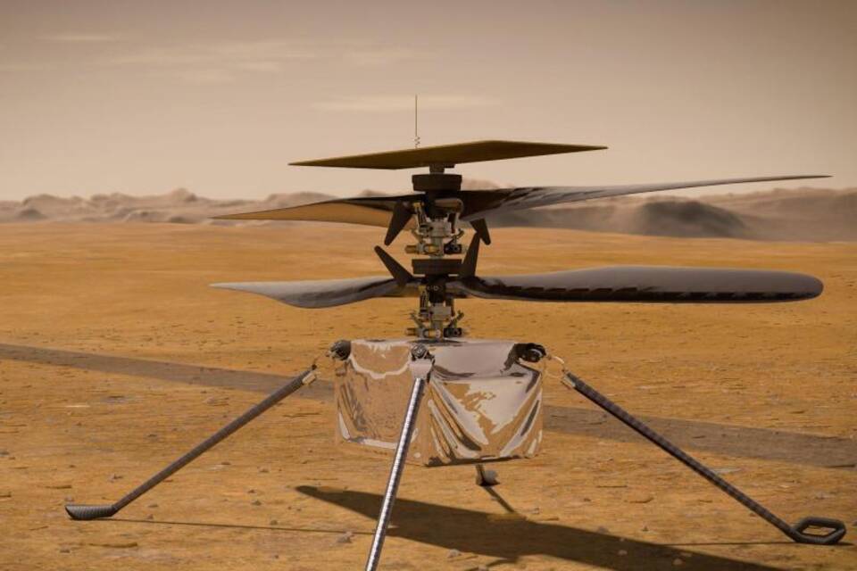 Nasa-Hubschrauber "Ingenuity" Nasa-Hubschrauber "Ingenuity"