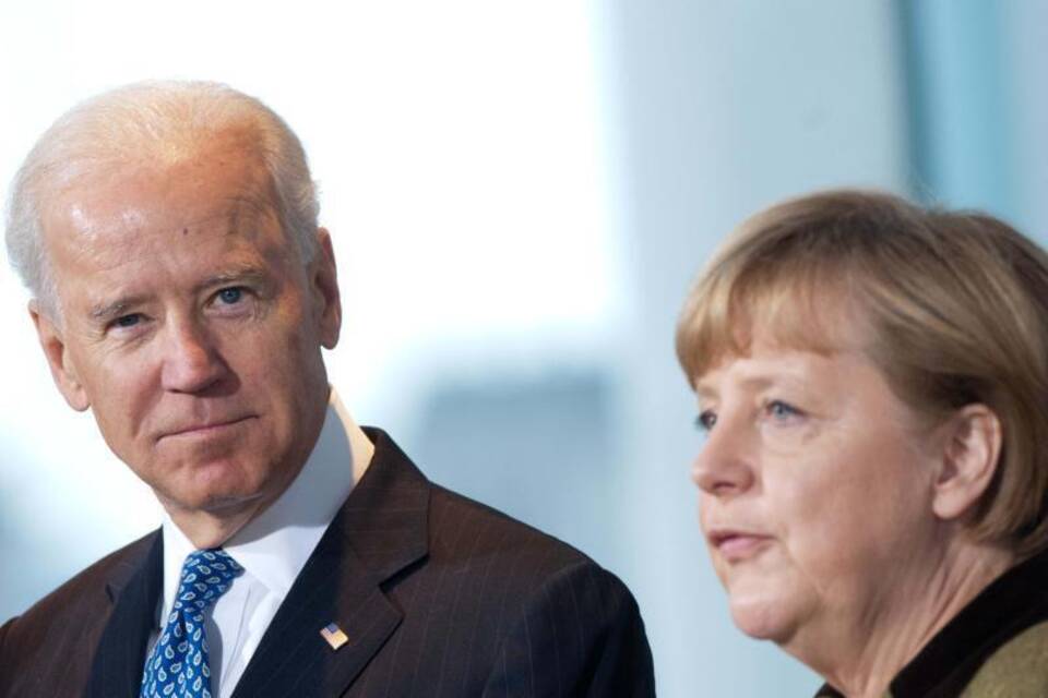 Biden und Merkel Biden und Merkel