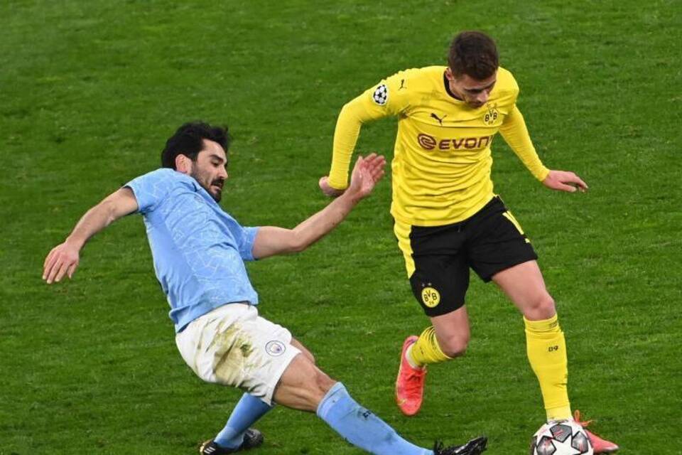 Manchester City gegen Borussia Dortmund