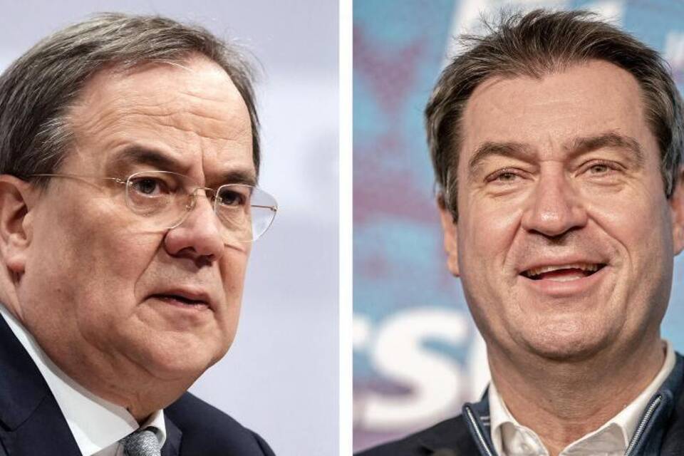 Armin Lachet und Markus Söder