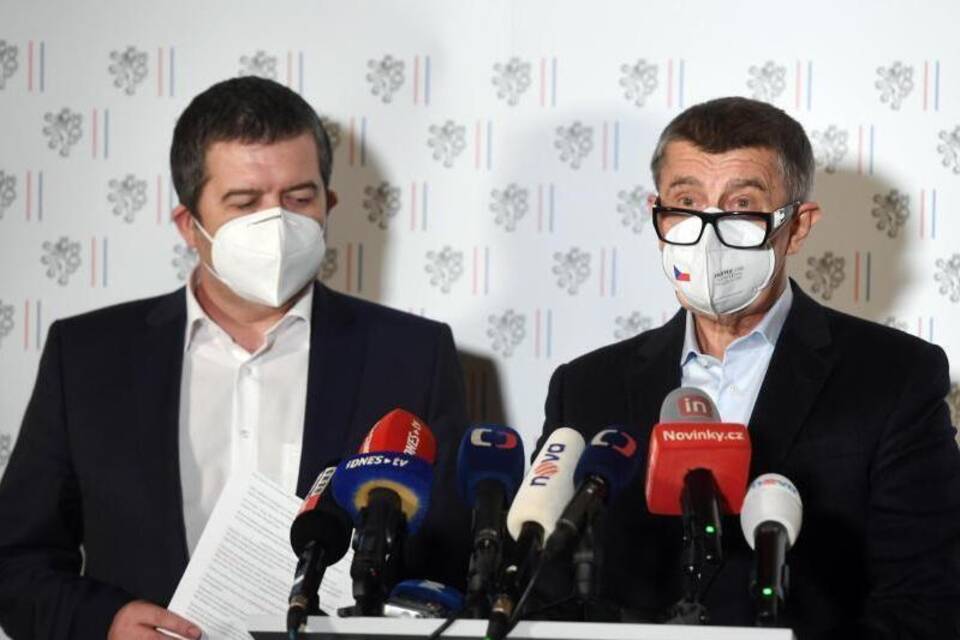 Babis und Hamacek Babis und Hamacek