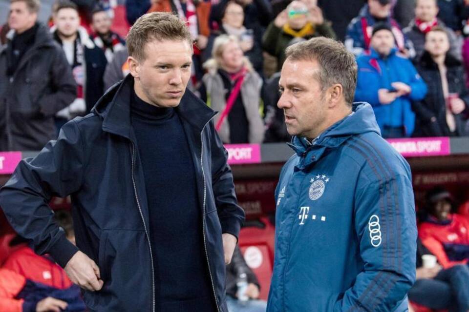 Julian Nagelsmann und Hansi Flick