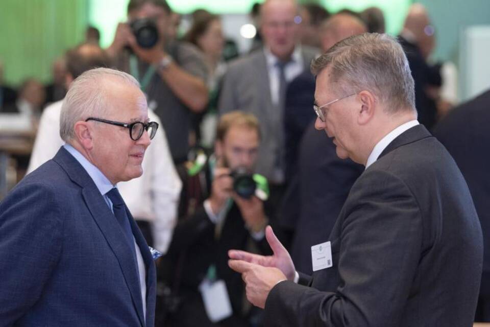 Fritz Keller und Reinhard Grindel Fritz Keller und Reinhard Grindel