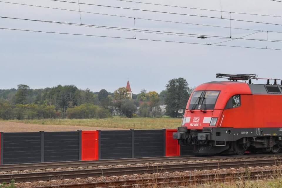 Lärmschutz bei der Deutschan Bahn