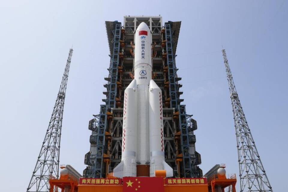 China startet Bau seiner Raumstation