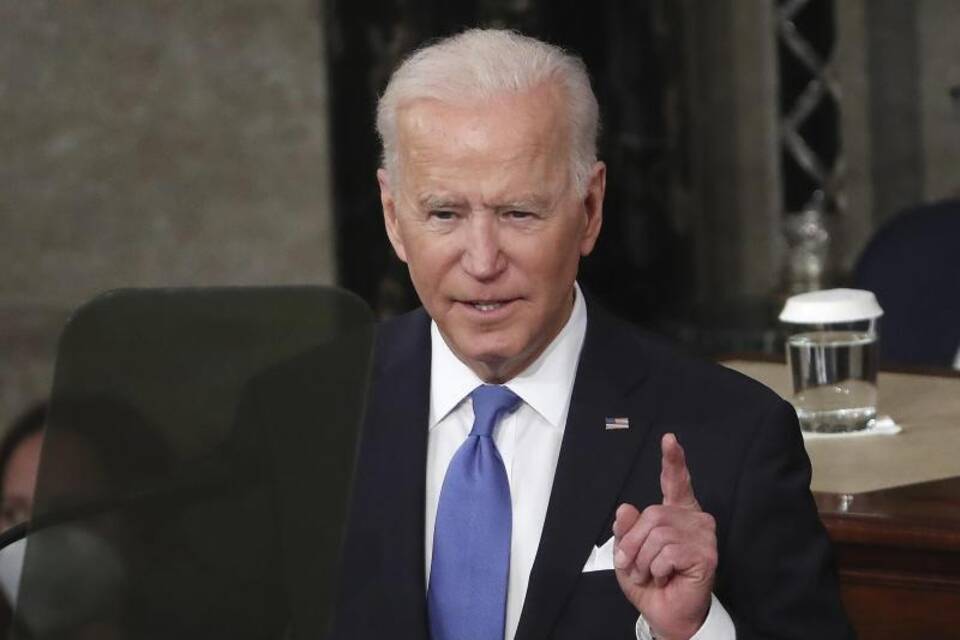 Biden vor US-Kongress Biden vor US-Kongress