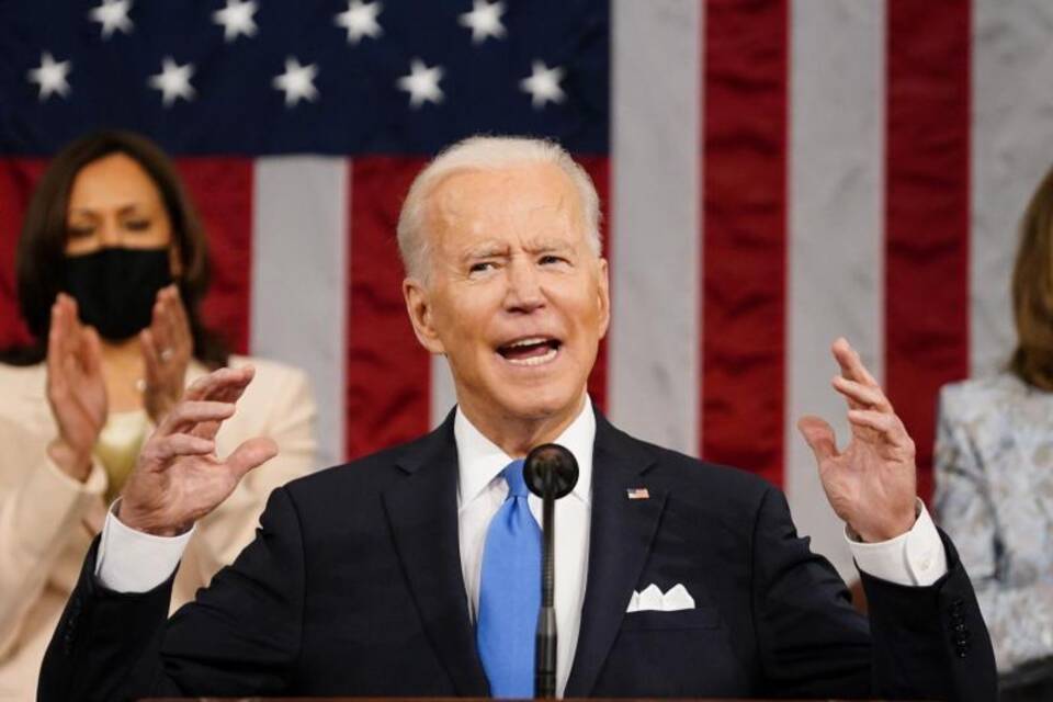 US-Präsident Biden vor dem US-Kongress