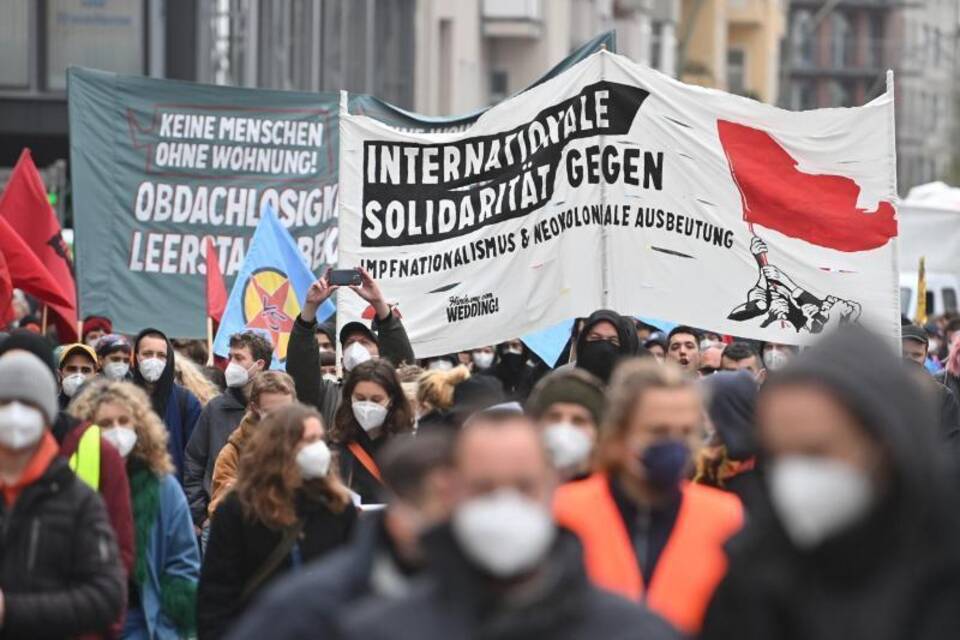 Demonstration in Berlin