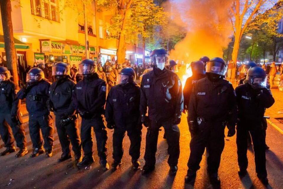 1. Mai-Demonstrationen in Berlin 1. Mai-Demonstrationen in Berlin