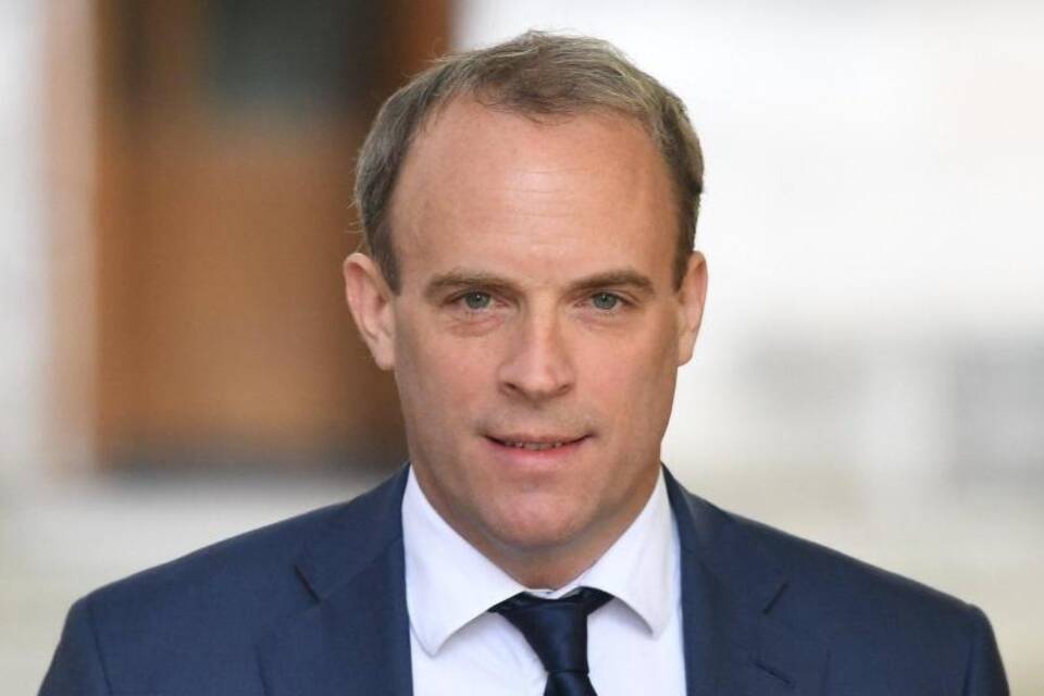 Dominic Raab vor Treffen der G7-Außenminister Dominic Raab vor Treffen der G7-Außenminister