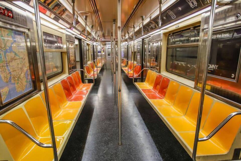 U-Bahn in New York U-Bahn in New York