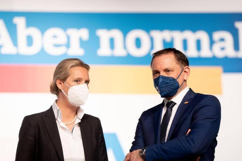 Alice Weidel und Tino Chrupalla Alice Weidel und Tino Chrupalla