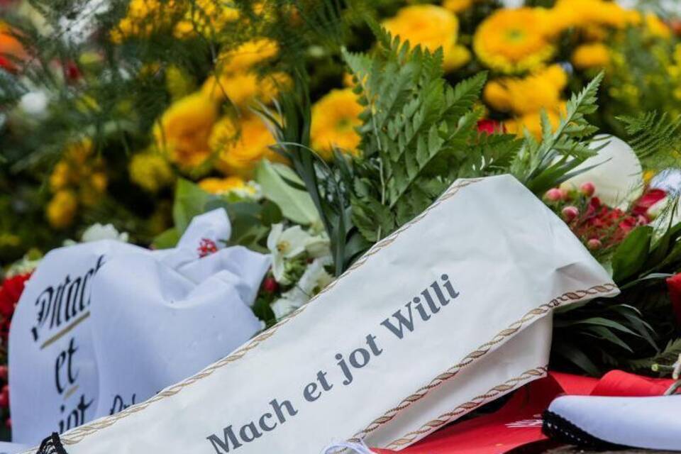 Trauerfeier für Willi Herren Trauerfeier für Willi Herren