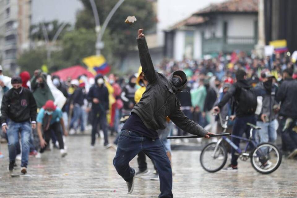 Proteste in Kolumbien