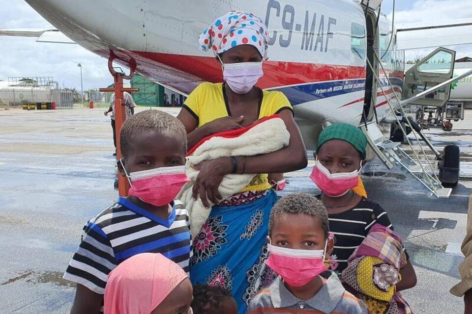 Flüchtlinge in Mosambik Flüchtlinge in Mosambik